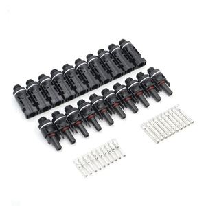 Водонепроницаемый кабельный разъем для солнечной панели для фотогальванической стыковки MC4, Внутренний сердечник <span class=keywords><strong>50A</strong></span>, номинальный 4 P 1P, медные контакты - Product Image 5