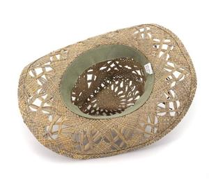 Summer Sunshade Holiday Western Paper <b>Straw</b> <b>Hats</b> Handmade Jazzy Cowboy <b>Hat</b> Made in Mexician - Product Image 4