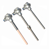 Termopar tipo K 1200 Termopar de horno de 1300 grados Termopar de sonda de acero inoxidable