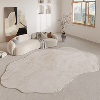 Tapis de salon Hapton modernes de luxe personnalisés en polyester – Lavables et antidérapants pour la prière et les voyages