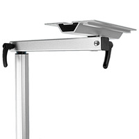 Pied de bureau en alliage d'aluminium réglable en hauteur détachable Rotation à 360 degrés Accessoires de jambe de table amovibles modernes pour hôtels RV