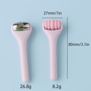 Roller Krim Mata dari Baja Anti Karat, Alat Pijat Wajah untuk Aplikator, Mengurangi Bengkak - Product Image 4