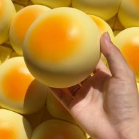 Squishies en forme de pain grillé, à montée lente, ultra-doux et soyeux, aspect réaliste, en stock