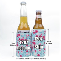 Support de bouteille isotherme LED personnalisé avec logo pour mariage, support de bière, refroidisseur de vin et de boissons pour fête