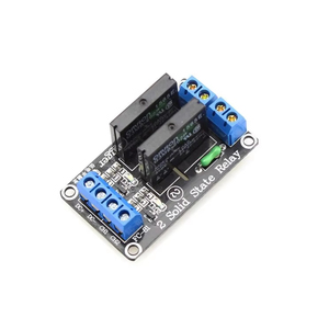 Makerfabs 2-Channel Solid Relay Module Is the High Frequency for <b>Turn</b> On/<b>off</b>, No Noise, and Longer Life Based on G3MB H373 - Product Image 1