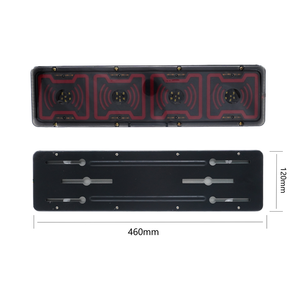 Luz trasera de camión Led de 24V de alta calidad, lámpara trasera de freno de marcha atrás para remolque - Product Image 3