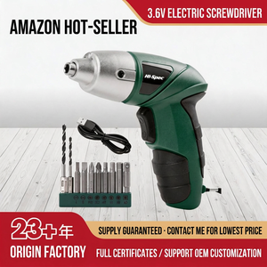 Destornillador eléctrico de 3,6 V y 15 cm, mini taladro inalámbrico para reparaciones de bricolaje - Product Image 5