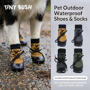 Chaussettes de pluie antidérapantes imperméables pour l'extérieur, toutes saisons, pour <span class=keywords><strong>chien</strong></span> Golden Retriever, couvre-pieds, chaussures pour animaux de compagnie - Product Image 1