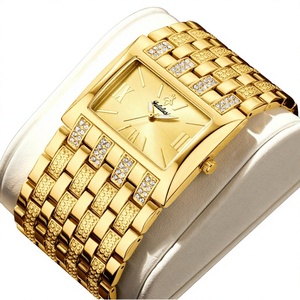 Relojes de Pulsera YaLaLuSi para Mujer, Elegantes, Resistentes al Agua, con Correa de Acero Inoxidable y Cuarzo, de Lujo, en Oro, para Regalo - Product Image 3