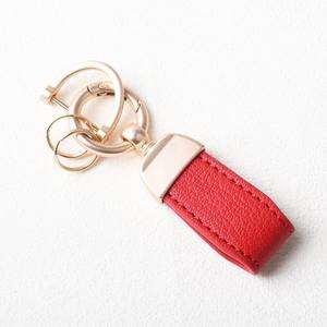 พวงกุญแจหนังดีไซน์มินิมอลหลากสี สำหรับใช้ในชีวิตประจำวัน ไอเดียของขวัญ รับผลิตจำนวนมาก - Product Image 1