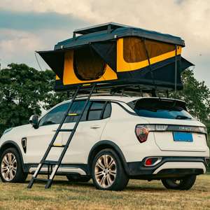 Tentes de <span class=keywords><strong>toit</strong></span> rigides imperméables avec échelle pour voiture, <span class=keywords><strong>camping</strong></span> en plein air - Product Image 5