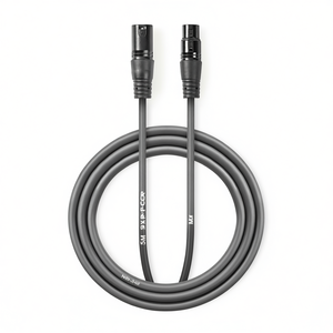 Cable de audio balanceado XLR macho a hembra de 5M y 3 pines para equipos de audio profesionales - Product Image 3