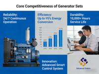 Generador Diésel Abierto de 400KW 500KVA 450kw, Precio de Fábrica OEM, Motor Marca Cumming de Súper Calidad