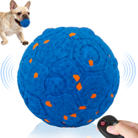 Intelligenter Interaktiver Automatisch Rollender Springender Hundeball USB-Aufladbar Elektrisches Haustier-Übungsspielzeug für Kleine und Mittelgroße Hunde