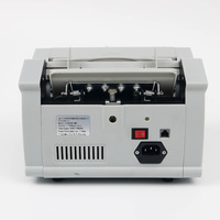 Machine de comptage de devises professionnelle pour les devises du Pakistan, du Brésil et de la Russie, vitesse de 900 pièces/min, capacité du bac de 999 feuilles, 220V