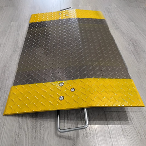 แท่นบรรทุกแผ่นอลูมิเนียมเคลื่อนที่ได้น้ำหนักเบาแผ่นเพชรทางลาด - Product Image 5