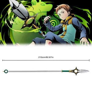 Espada Chastiefol de Metal de 210 cm, Réplica del Rey de <span class=keywords><strong>los</strong></span> <span class=keywords><strong>Siete</strong></span> <span class=keywords><strong>Pecados</strong></span> <span class=keywords><strong>Capitales</strong></span>, Modelo Real 1:1, Unisex, para Cosplay - Product Image 2