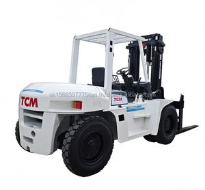 Montacargas Diésel TCM 80 Modelo 2023, 8 Toneladas, 3 Metros, Usado, Desplazador Lateral Eléctrico, Neumáticos Sólidos - Product Image 1