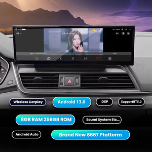 Pantalla Oled Android de 12,3 pulgadas para <span class=keywords><strong>Audi</strong></span> Q5 Q5L SQ5 2017 2018 2019 2020 Audio Carplay navegación coche Multimedia Video GPS Unidad Principal - Product Image 5