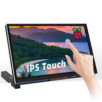 Ahududu Pi için 7/5/4.3 inç MIPI-DSI 800*480 IPS LCD ekran kapasitif dokunmatik ekran modülü