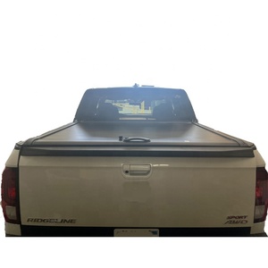 Couverture de lit dur <span class=keywords><strong>en</strong></span> aluminium rétractable Offres Spéciales pour couvercle de tonneau de volet roulant de camionnette Navara pour verrouillage Ram F150 GMC Tundra - Product Image 2