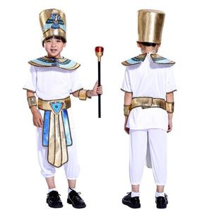 Disfraces de Halloween para Niños y Niñas, <span class=keywords><strong>Disfraz</strong></span> de Faraón Egipcio Antiguo, Cleopatra, Príncipe, Princesa, para Niños, Cosplay - Product Image 1