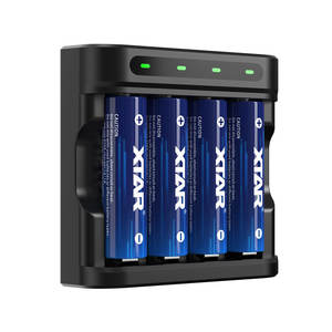 XTAR personalizzato Logo OEM L4 tipo-c 3 porte AAA 1.2/1.5 5v <span class=keywords><strong>2a</strong></span> veloce ricaricabile agli ioni di litio carica batterie ni-mh - Product Image 2