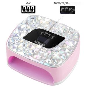 Secador de <span class=keywords><strong>Uñas</strong></span> Automático <span class=keywords><strong>UV</strong></span> LED Recargable de 188W, OEM, 67 LED, Inalámbrico, Alta Potencia, Uso en Salón, Sin Daño <span class=keywords><strong>para</strong></span> la Piel, Lámpara <span class=keywords><strong>UV</strong></span> <span class=keywords><strong>para</strong></span> Curado de <span class=keywords><strong>Uñas</strong></span> - Product Image 2