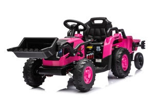 <span class=keywords><strong>Tractor</strong></span> Eléctrico para Niños 2026, con Tracción en las 6 Ruedas, Cargador Frontal y Remolque, Motor Dual, Música y Luces, Edades 3-7 - Product Image 5