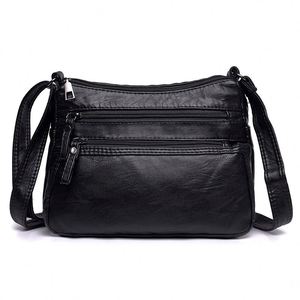 Nouveaux sacs fourre-tout de haute qualité, sacs fourre-tout noirs pour femmes, sac à bandoulière en PU - Product Image 1
