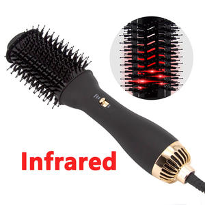 <span class=keywords><strong>Brosse</strong></span> de ventilateur d'air chaud <span class=keywords><strong>rotative</strong></span> puissante de conception haut de gamme <span class=keywords><strong>brosse</strong></span> à air chaud infrarouge de moteur à courant continu léger - Product Image 1
