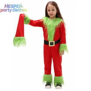 Disfraces Navideños para Niñas HESPER, Disfraces de TV y Películas, Disfraz de Grinch - Product Image 3