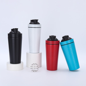 New 500ml Gym Protein Water Bottle Vacuum Insulated Stainless Steel Protein Shaker Cup for Sports - Product Image 2
