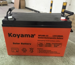 Batería de respaldo UPS de larga duración de 100Ah y 12V para sistema fuera de la red para iluminación y electrónica de consumo Aplicación de energía solar - Product Image 3