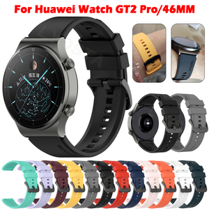 Cinturino di Ricambio in Silicone da 22mm per Huawei <span class=keywords><strong>Watch</strong></span> <span class=keywords><strong>GT</strong></span> 5/4/3/2 e GT6 Pro 46mm, Cinturino Sportivo con Fibbia a Perno, Design Sport Loop - Product Image 1
