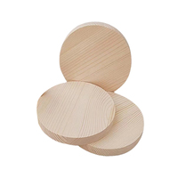 Tailai rond bois Plaque pin cercle peinture gravure inachevé bois cercle signes blanc rond bois disques pour bricolage artisanat