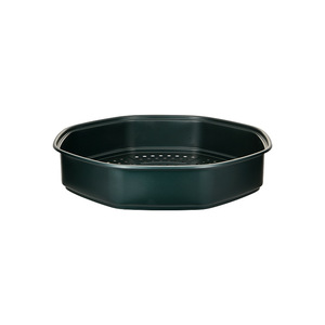Cuiseur vapeur octogonal 32 cm en alliage céramique antiadhésif avec couvercle en verre trempé, cuiseur vapeur électrique pour usage domestique - Product Image 2