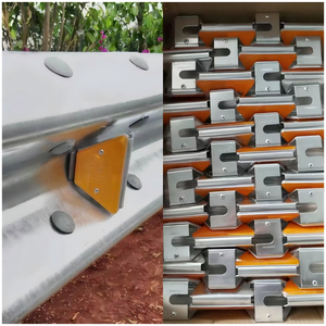 แผ่นสะท้อนแสงสีขาวสำหรับทางหลวง ราคาโรงงาน คุณภาพสูง ทนทานต่อสภาพอากาศ IP68 ใช้สำหรับกั้นถนนและจราจร - Product Image 3