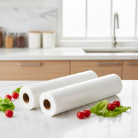 Film en rouleau pour sacs sous vide en PE de qualité alimentaire, emballage personnalisé, sacs sous vide en plastique pour aliments - Offre Spéciale
