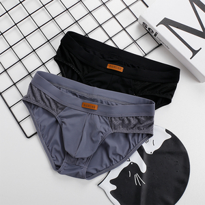 Classic Style Low-Rise Breathable <strong>Mesh</strong> Knitted Seamless Tight Spandex/Nylon Free Sample <strong>Men</strong> Bikini Briefs Sexy Pouch <strong>Underwear</strong> - Product Image 5