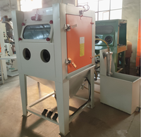 Mini machine de sablage, cabine de sablage pour l'élimination de la rouille, pour l'acier allié, les moules et le laiton