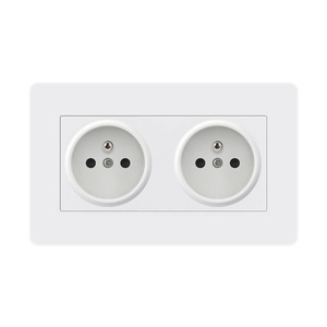 Prise murale 86 pour salon et chambre, prise simple pour récepteur <span class=keywords><strong>satellite</strong></span>, décodeur TV par câble, PC industriel, prise blanche - Product Image 1