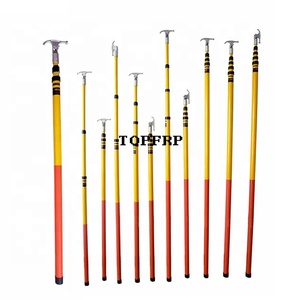 High Voltage Insulation Operating <b>Rod</b> Telescopic Link Stick Fiberglass Hot Stick - Product Image 3