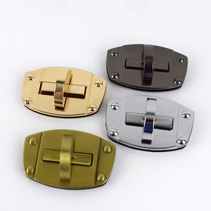 MeeTee BF046 58*35mm <span class=keywords><strong>accessori</strong></span> Hardware <span class=keywords><strong>per</strong></span> bagagli blocco borsa quadrata <span class=keywords><strong>per</strong></span> borsa fibbia in pelle fai-da-te con chiusura a spirale - Product Image 4