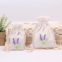Sac à cordon en jute avec logo personnalisé imprimé mariages anniversaire cadeau de bonbons pochette d'emballage cadeau cosmétique en toile de jute de luxe