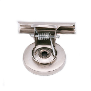 Pinces <span class=keywords><strong>Bulldog</strong></span> Métalliques Grandes en Gros, Pinces à Documents Argentées, Aimants de Réfrigérateur pour Photos, Documents et Clips de Cuisine - Product Image 2