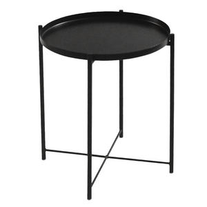 Outdoor Modern Living Room pink Cafe <strong>Tables</strong> Small Round Coffee <strong>Table</strong> Metal Top Easy Portable Mesa <strong>Tray</strong> White <strong>Bedside</strong> <strong>Table</strong> - Product Image 2
