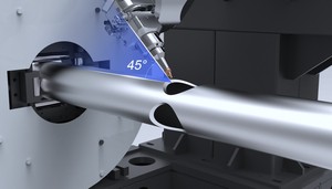 Macchina da Taglio Laser a Fibra Digitale 2026 12kW 20kW con Supporto AI/PLT per Profili in Metallo, Ferro, Acciaio al Carbonio e Inox - Product Image 2