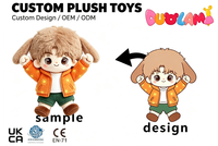Peluche personnalisée en forme d'oreilles de lapin, jouet en peluche doux pour la décoration de la maison, cadeau pour les fans, peluche en forme d'oreilles de lapin