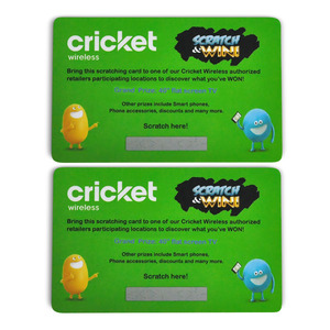 Tarjeta Rasca y Gana Promocional con Código, Vales CMYK, Tarjeta Rasca <span class=keywords><strong>de</strong></span> Plástico, Tarjeta Ganadora, Boleto <span class=keywords><strong>de</strong></span> Lotería Magnético Personalizado, SynoChip - Product Image 3